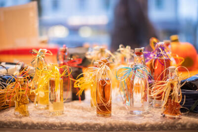 Kleine Geschenke Liköre und Brände